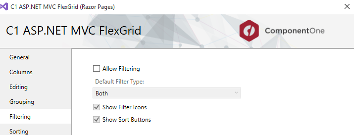 Allow filtering