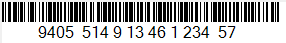 .NET IntelligentMailPackage Barcode