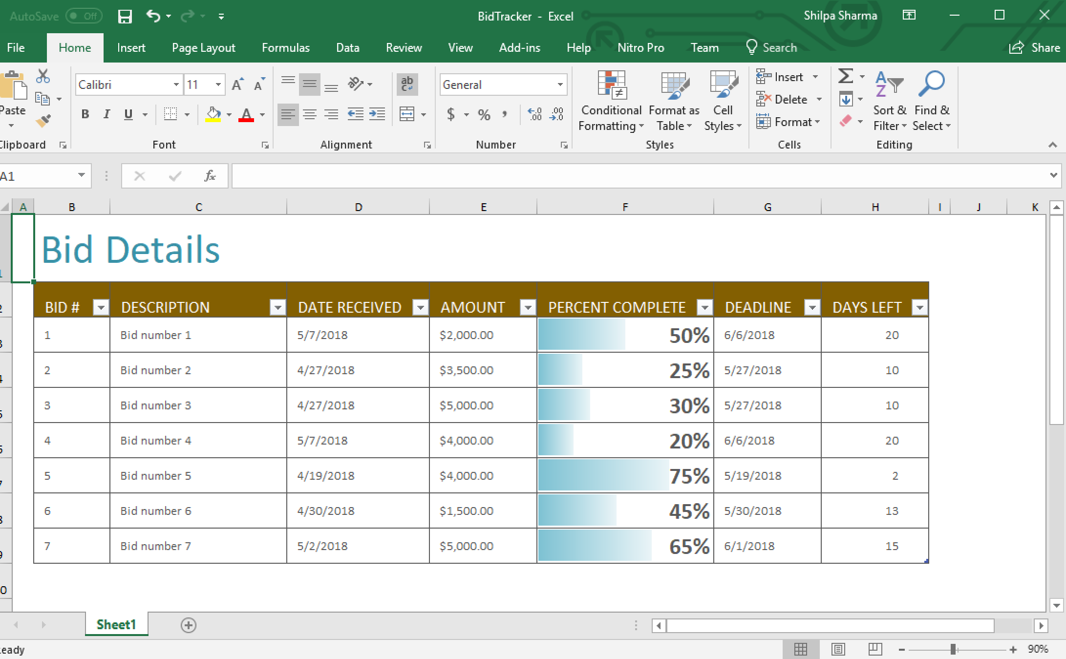 Creating Excel documents using a serverside Excel API for Core
