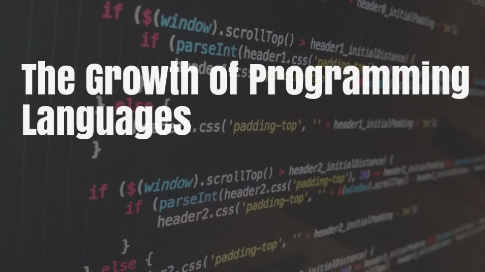 The Growth of Major Programming Languages