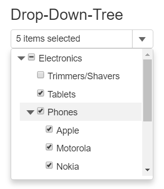 Drop-Down-Tree