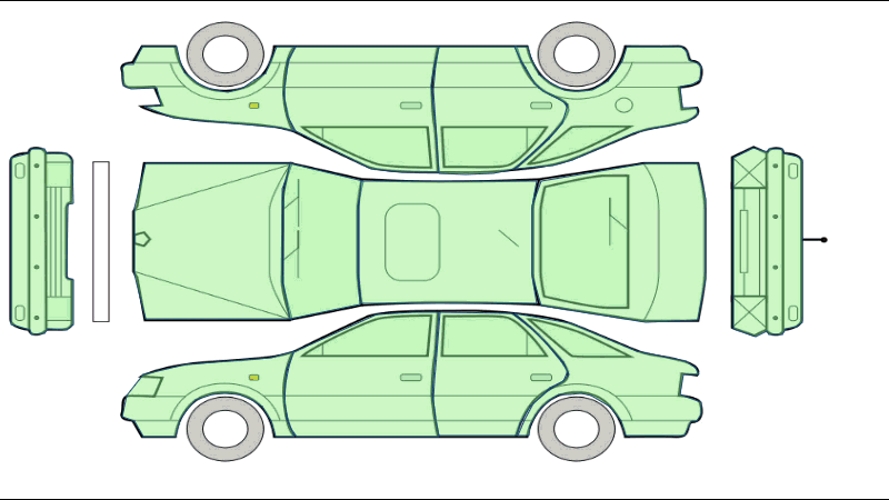 Working custom shapes car insurance app