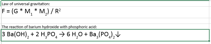 Add scientific formulas to your JavaScript spreadsheet